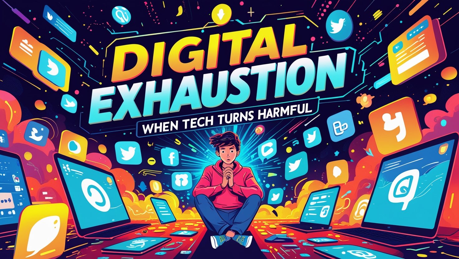 Digital Exhaustion | When Tech Turns Harmful